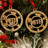 2021 Let's Go Brandon #FJB Christmas Ornament - Designodeal