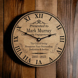 Company Board Member Appreciation & Service Clock - Designodeal