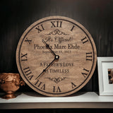 It's Official Adoption Clock - Father's Love is Timeless - Designodeal