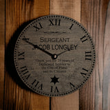 Law Enforcement or Civil Servant Anniversary Gift - Designodeal