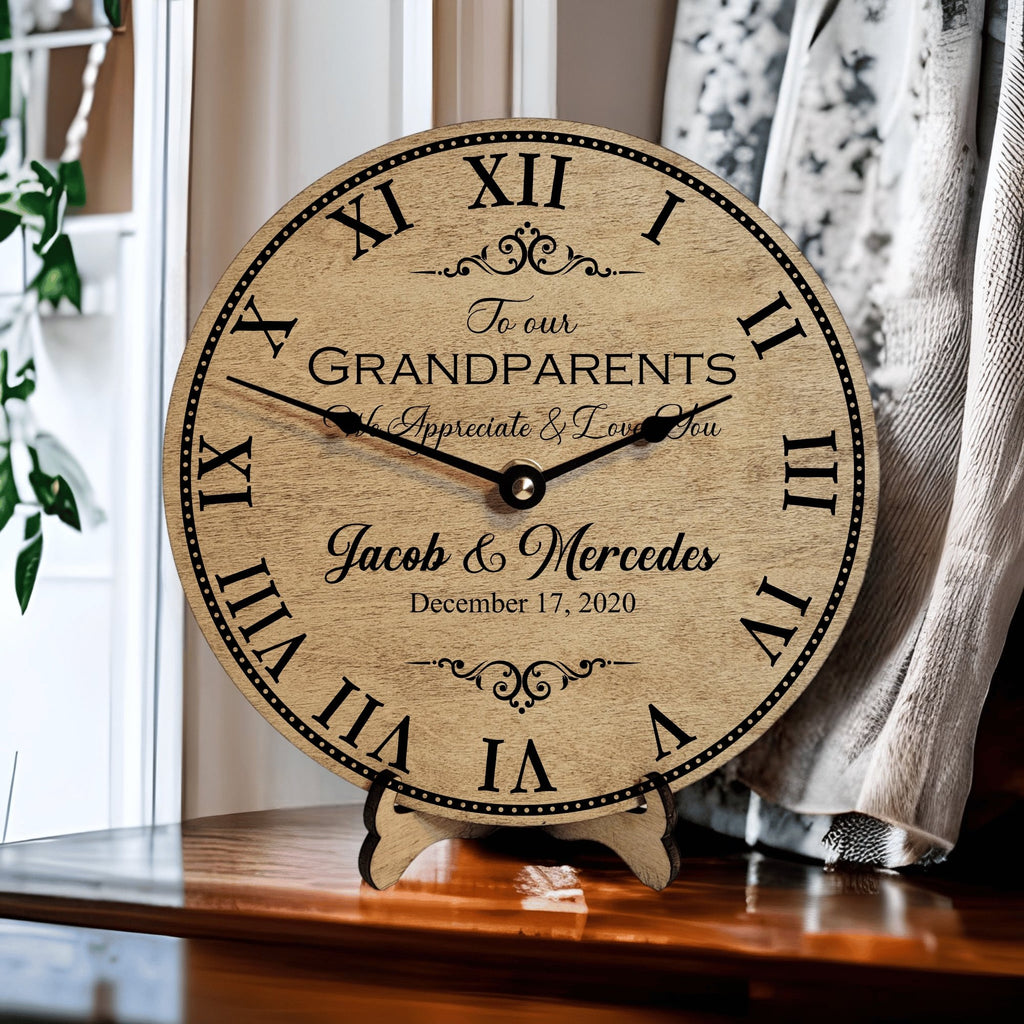 Personalized Wedding Clock - Love Like Ours Will Stand The Test of Tim –  Designodeal
